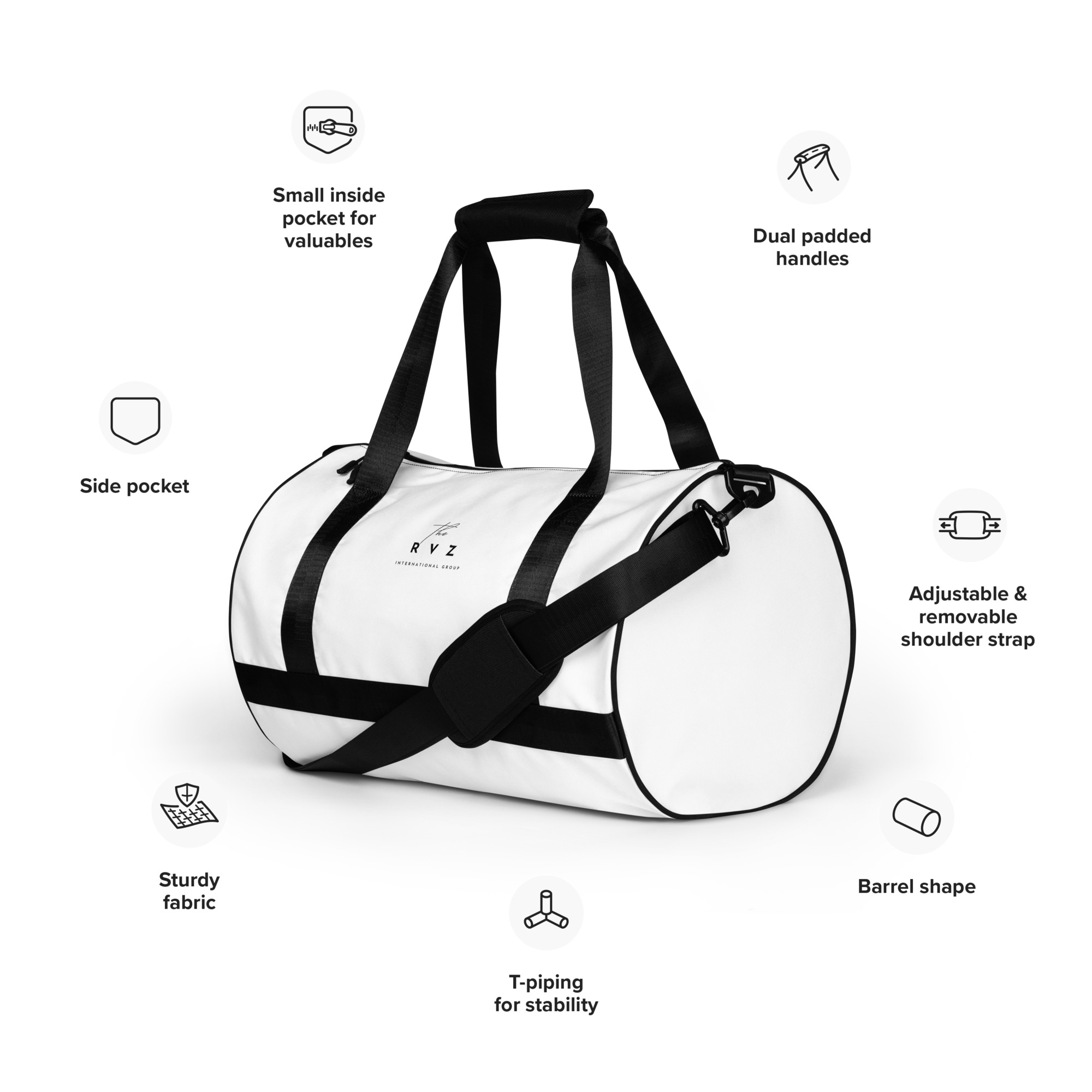 All-over print gym bag - Image 8