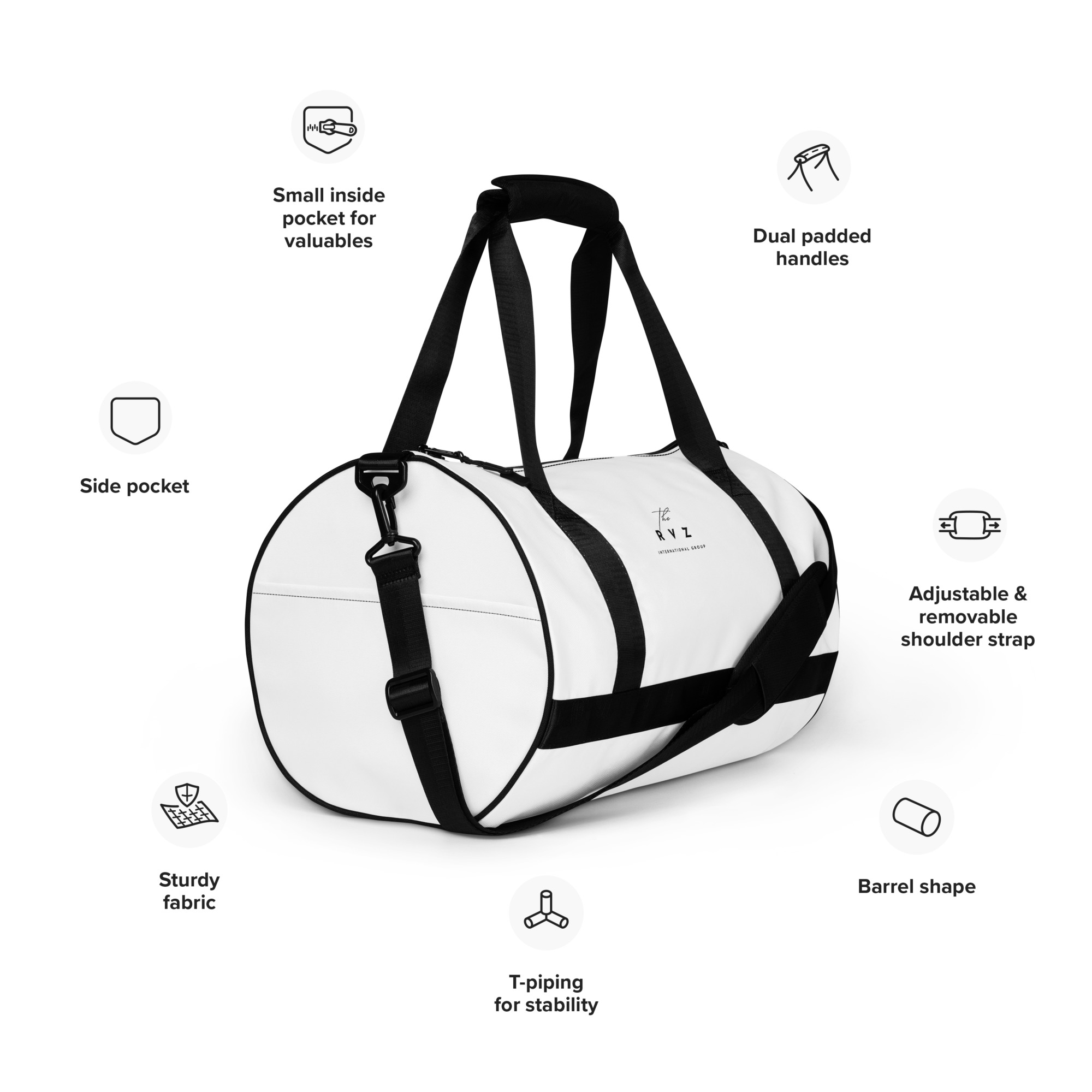 All-over print gym bag - Image 9