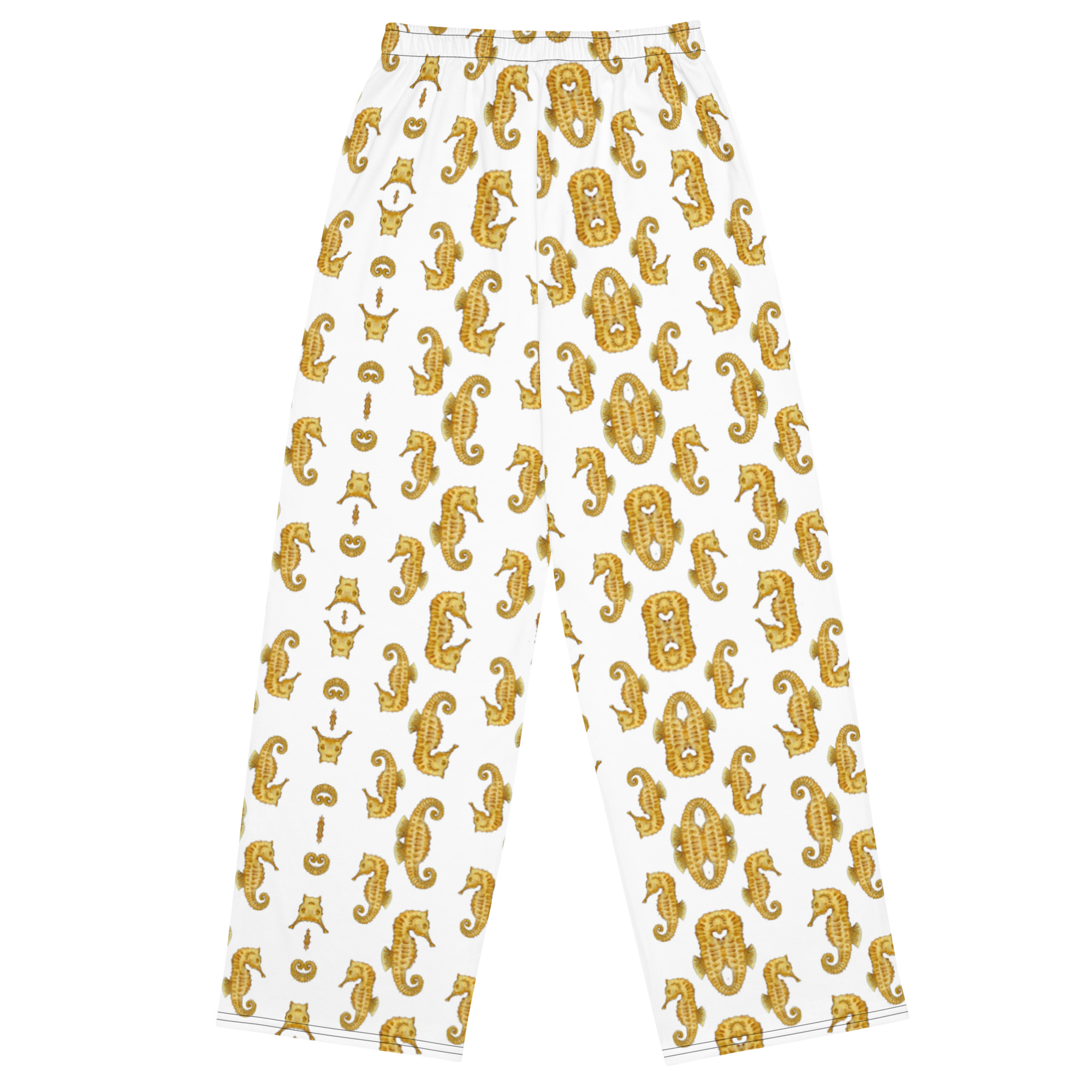 All-over print unisex wide-leg pants - Image 2