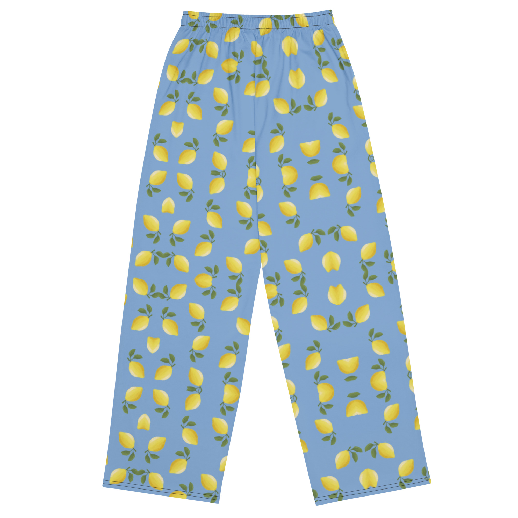 All-over print unisex wide-leg pants - Image 2
