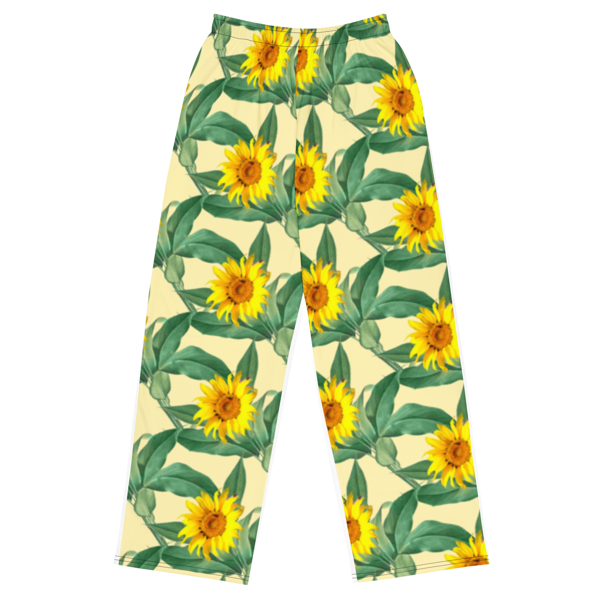 All-over print unisex wide-leg pants