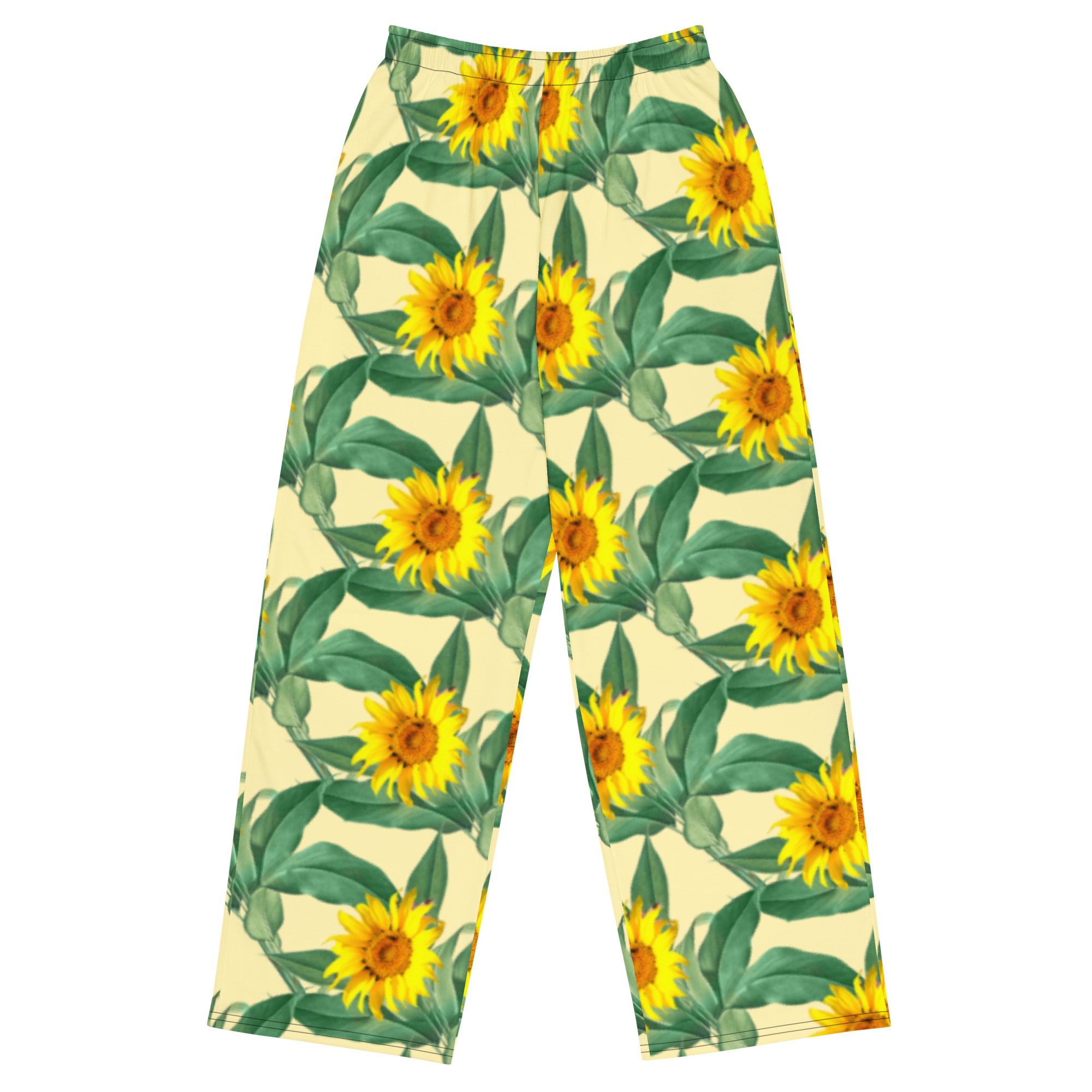All-over print unisex wide-leg pants