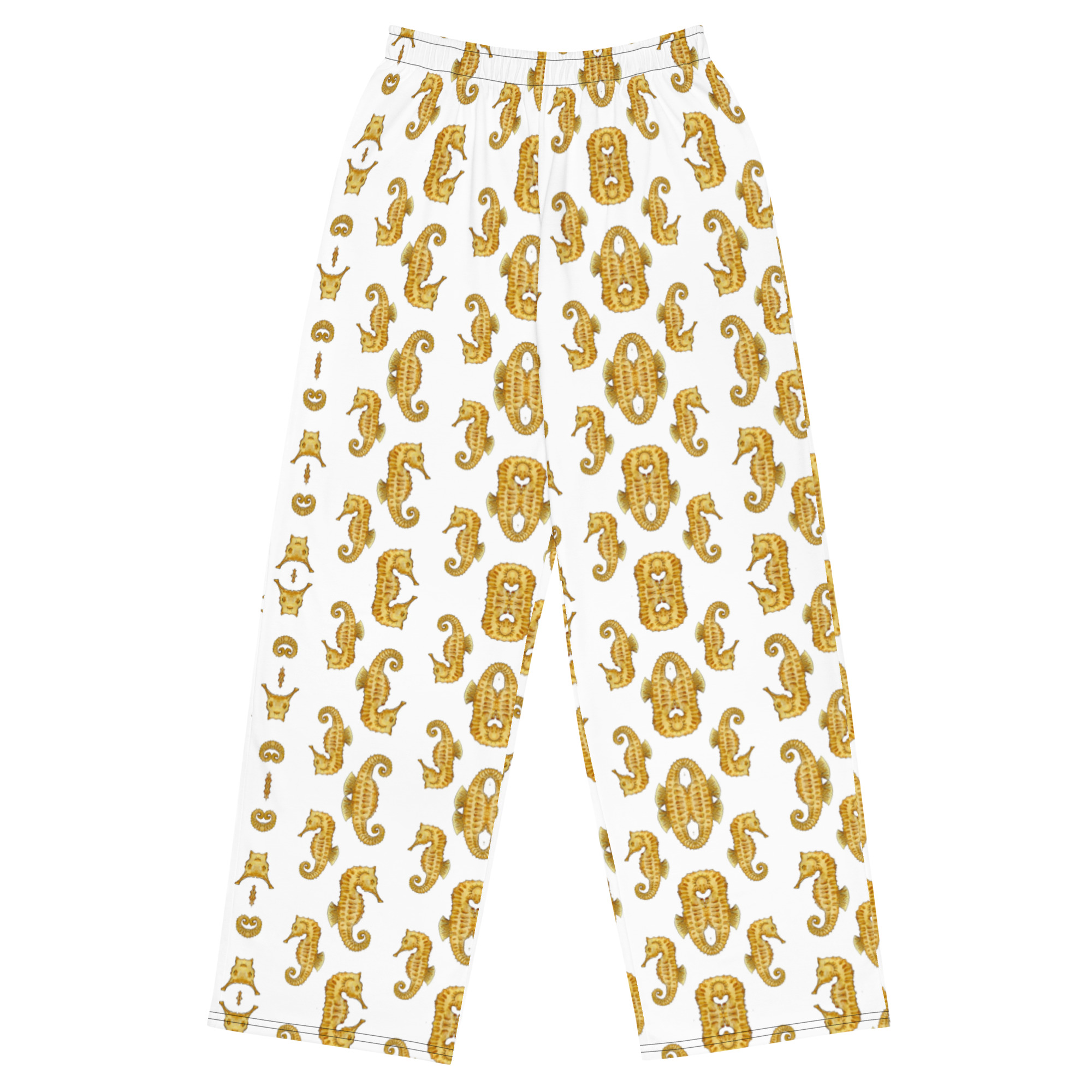 All-over print unisex wide-leg pants