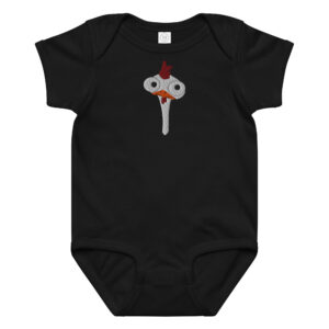 Baby jersey bodysuit
