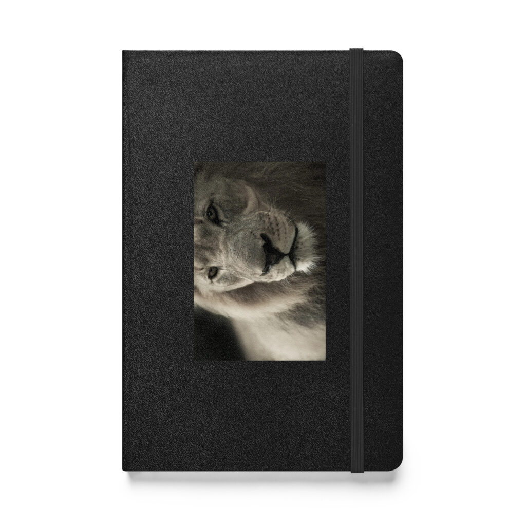 Hardcover bound notebook