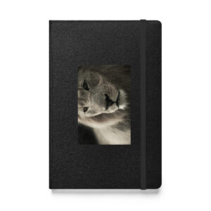 Hardcover bound notebook