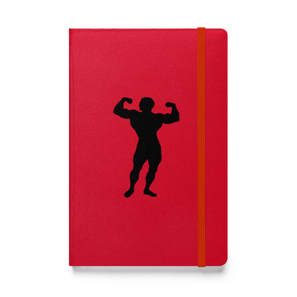 Hardcover bound notebook