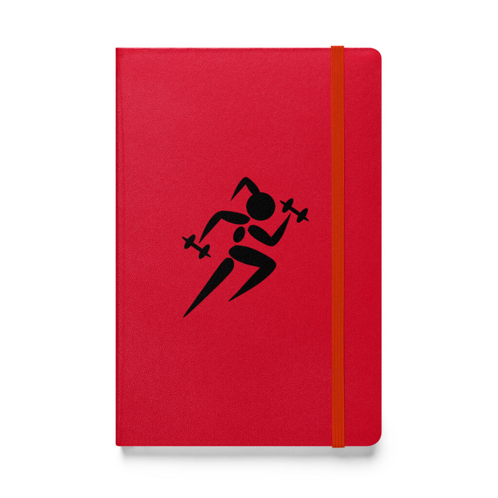 Hardcover bound notebook