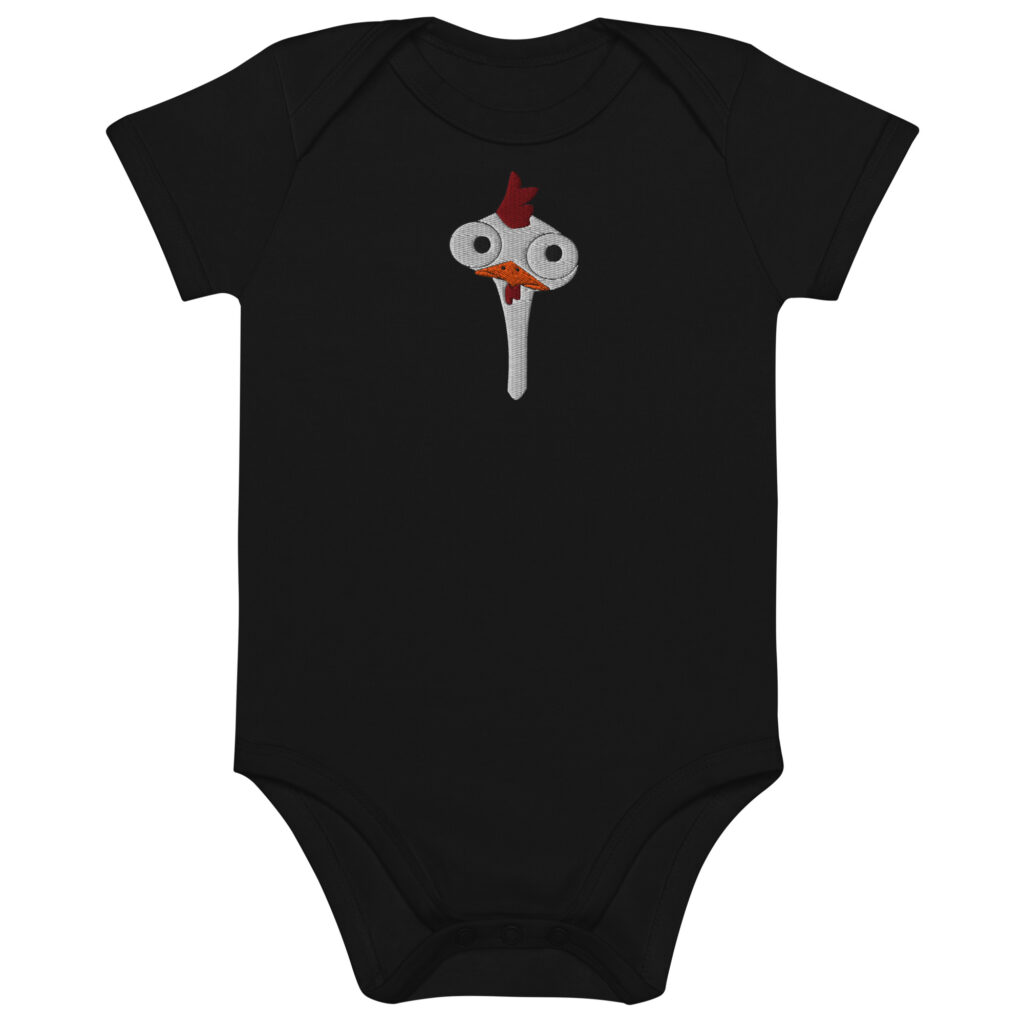 Organic cotton baby bodysuit