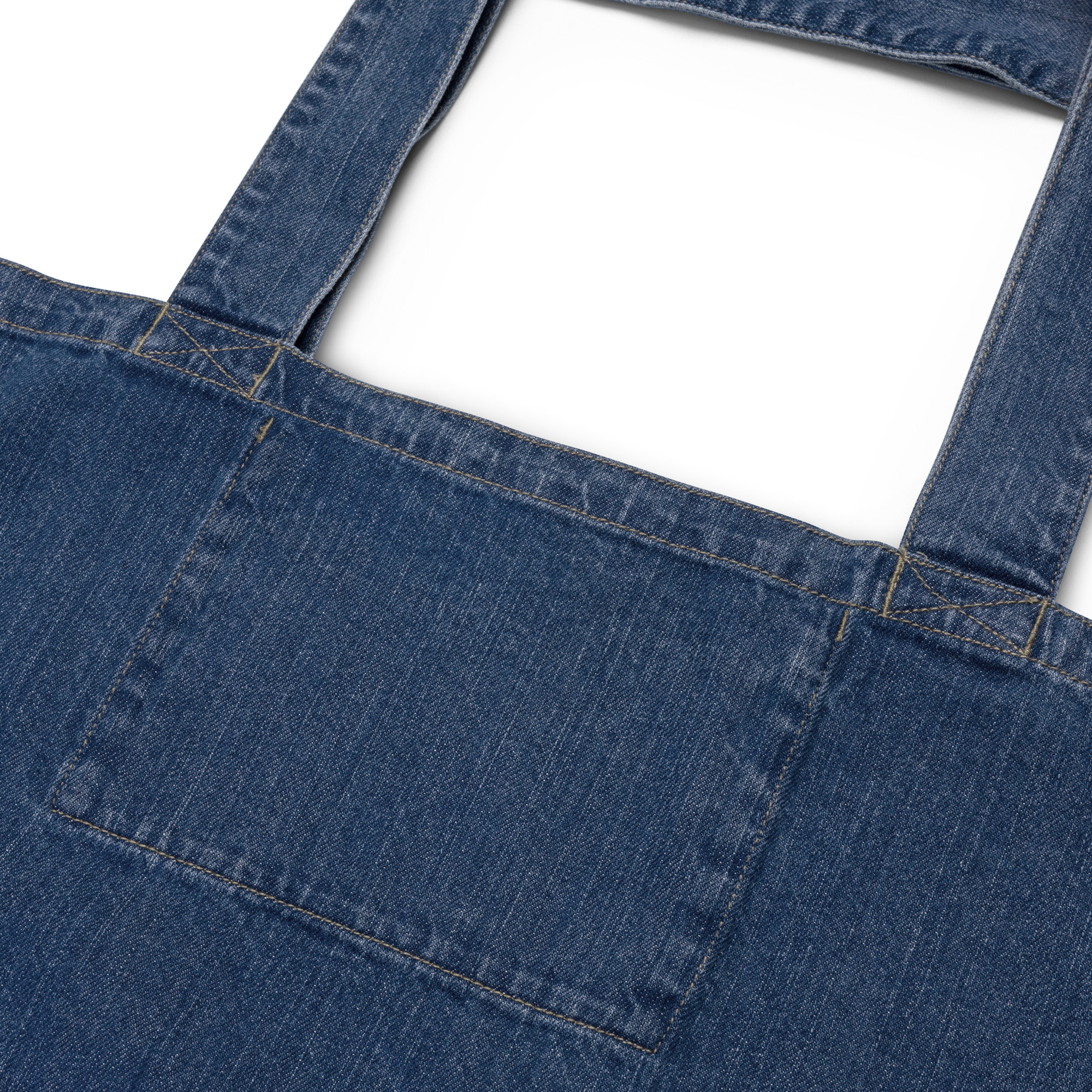 Organic denim tote bag - Image 4