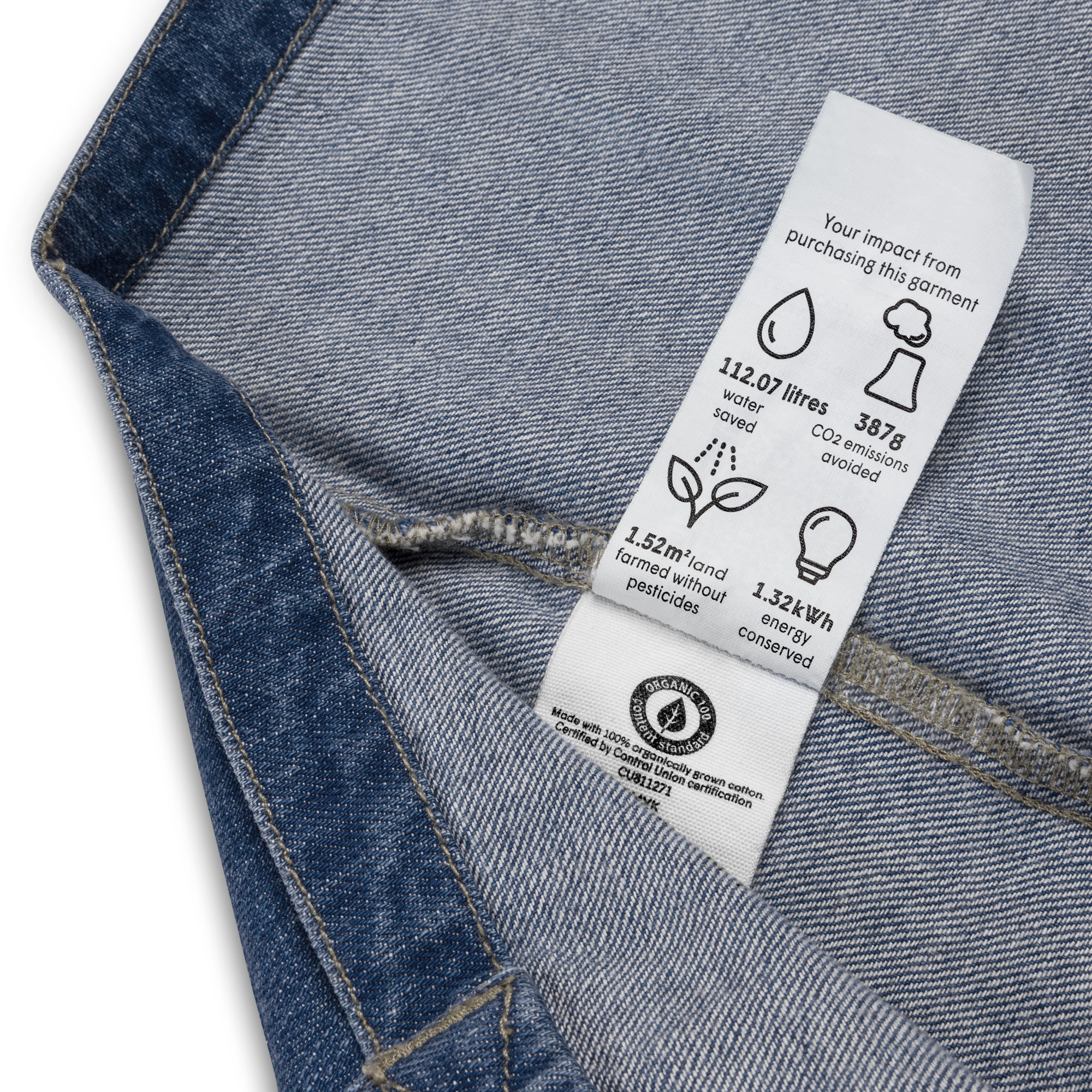 Organic denim tote bag - Image 5