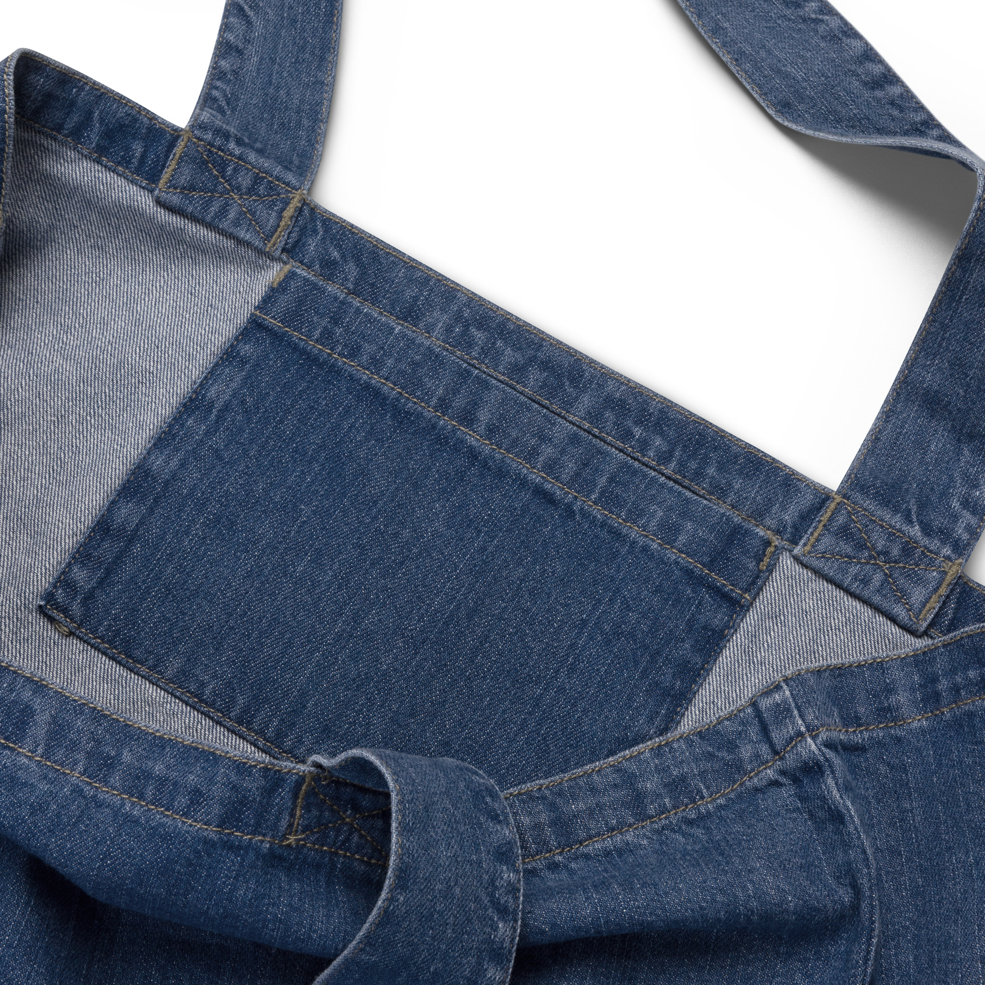 Organic denim tote bag - Image 3