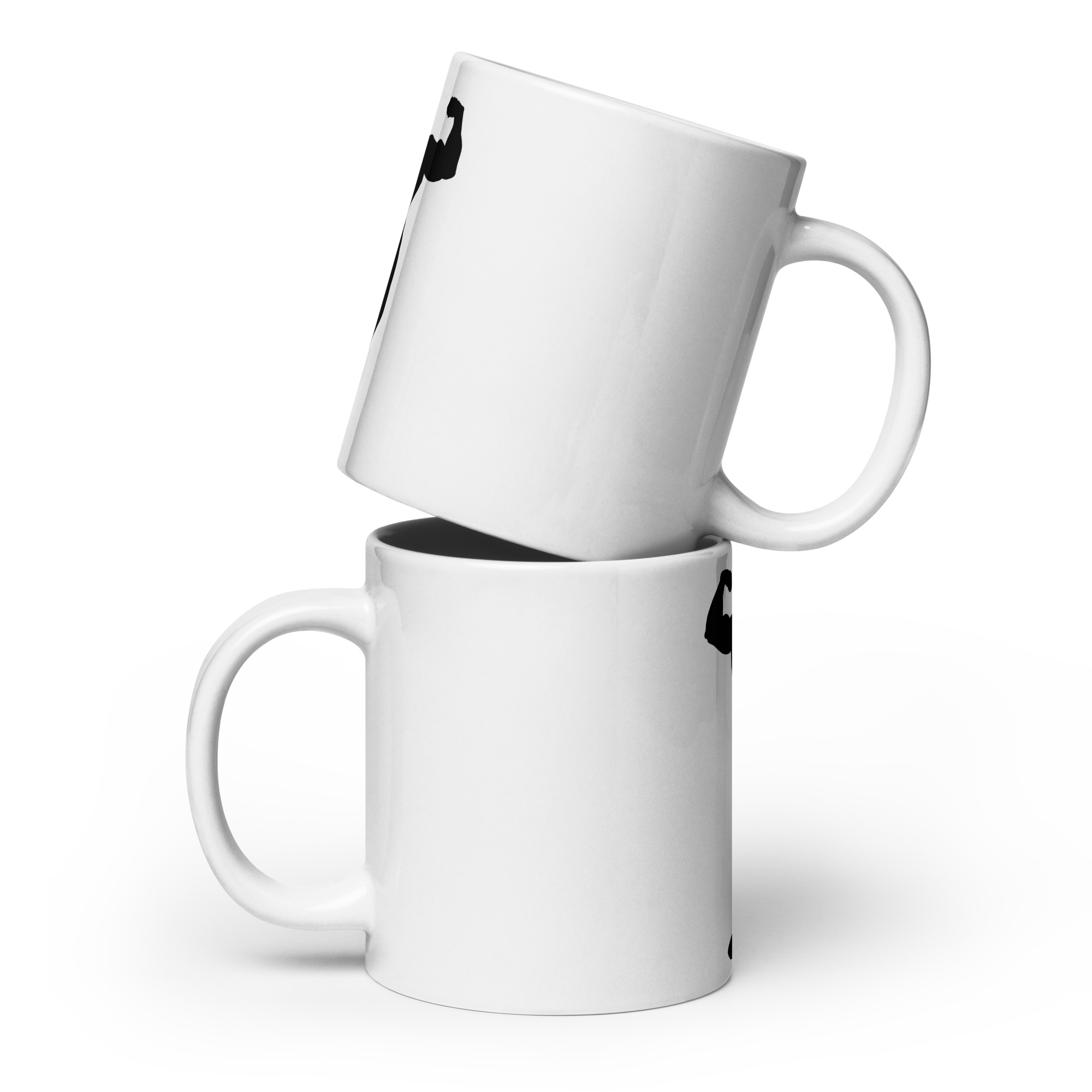 White glossy mug - Image 3