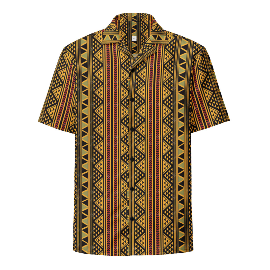 African Unisex button shirt