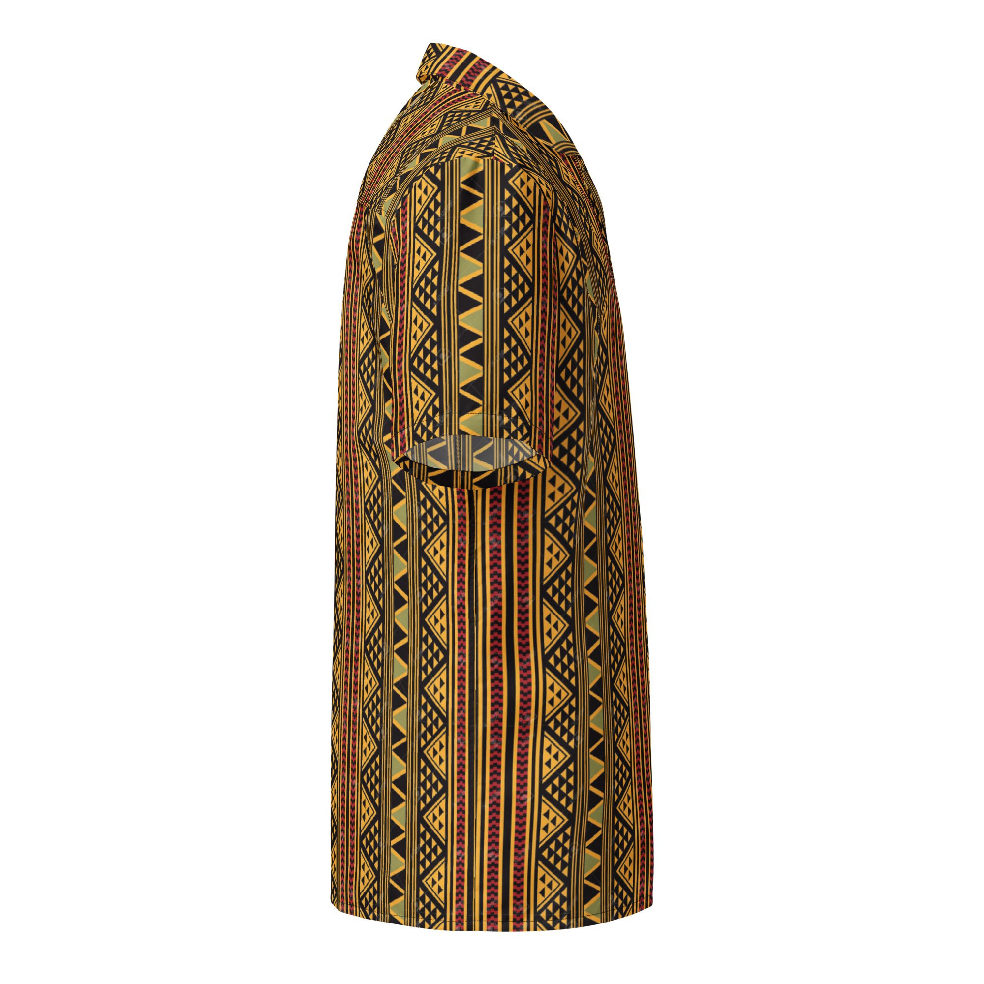 African Unisex button shirt - Image 3