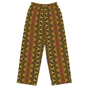 African unisex wide-leg pants