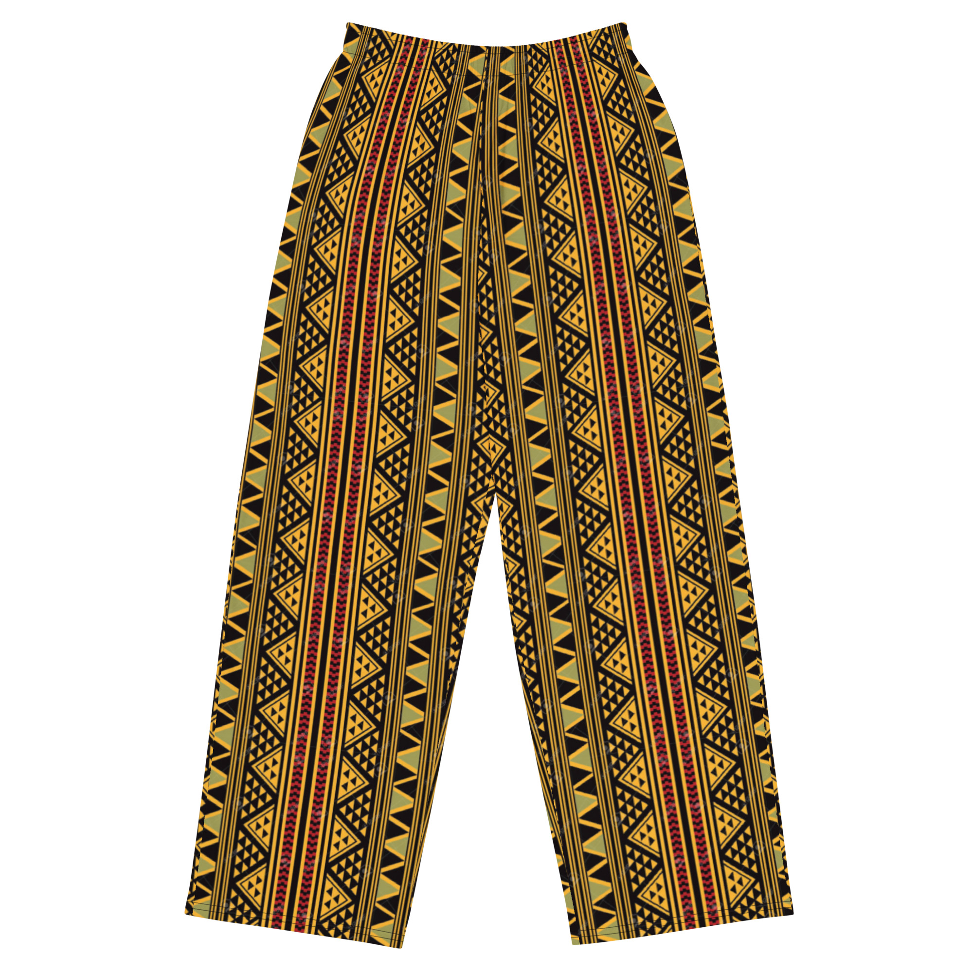 African unisex wide-leg pants