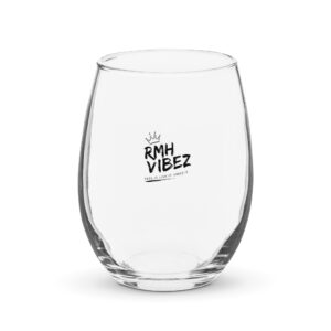RMH Vibez Stemless wine glass